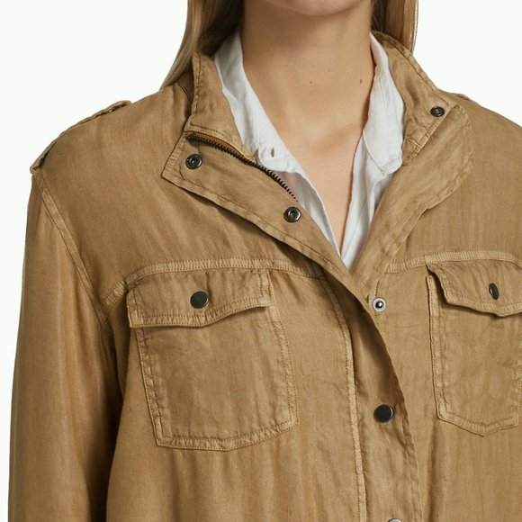 Collins Washed Cargo Pocket Jacket - Picture 4 of 4